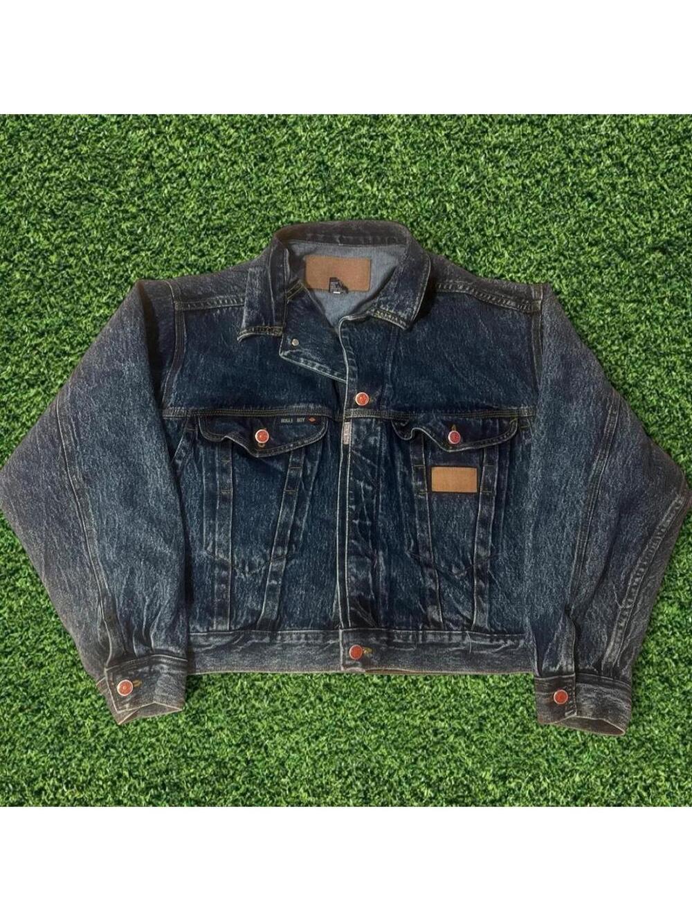 Vintage Bugle Boy Women’s Jean Jacket – Size Large (36)